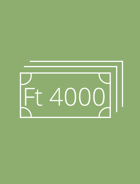 4000 Ft a számlájára